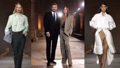 Victoria Beckham SS27: Η sporty συλλογή στο Παρίσι – Στο front row ο David Beckham