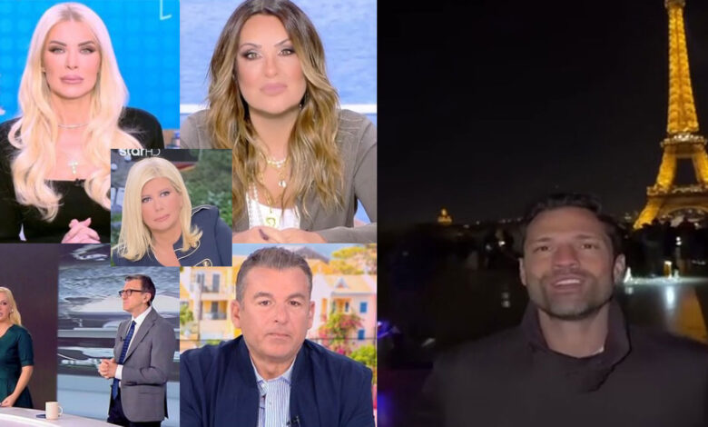 «Στο στόχαστρο» των τηλεοπτικών πάνελ ο Κωνσταντίνος Αργυρός: Όσα είπαν οι παρουσιαστές για το βίντεο στο Παρίσι