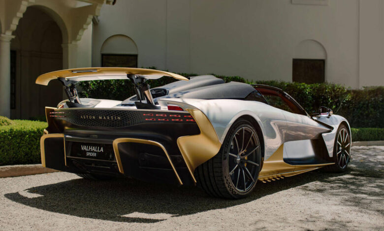 Aston Martin Valhalla Spider: 1.079 PS αλλά τελική στα 200 km/h