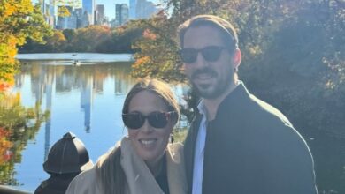 Full in love Φίλιππος Ντε Γκρες και Nina Flohr στο Central Park |