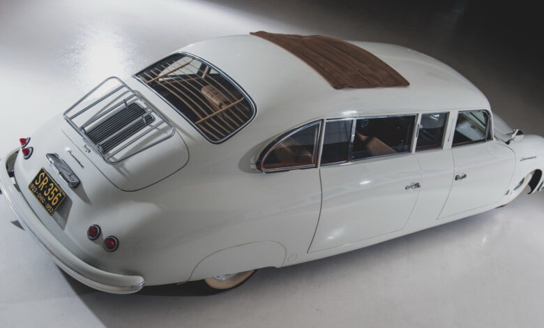 Έκανε μια Porsche 356 λιμουζίνα για τον γάμο της κόρης του