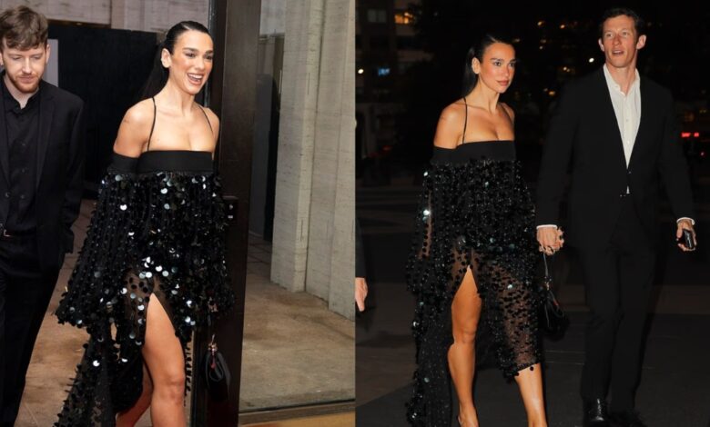 Dua Lipa: Η εντυπωσιακή εμφάνιση με Ferragamo στο πλευρό του Callum Turner στη Met της Νέας Υόρκης