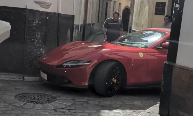 Ferrari Roma: 620 ίπποι, αλλά η στροφή δεν έβγαινε [video]