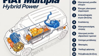 FIAT Multipla Hybrid Power: Είχε πρίζα και 80 km αυτονομία το 2000!