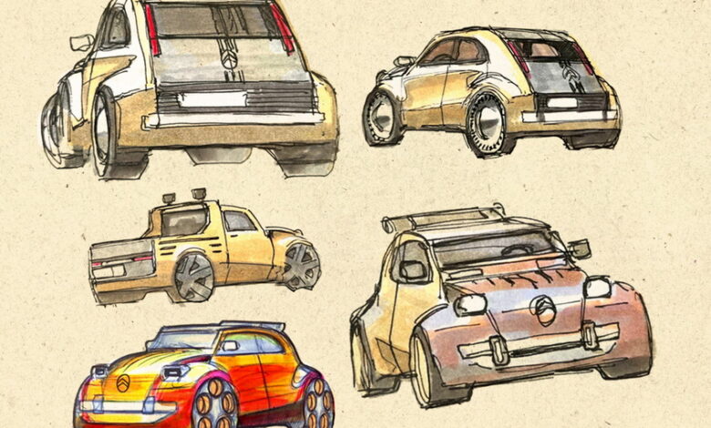 Citroën 2 CV Concept: Από τα πρώτα σκίτσα στο Παρίσι