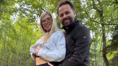 Ο Ηλίας Βρεττός και η 6 μηνών έγκυος σύζυγός του πήγαν για κάμπινγκ σε αλπική λίμνη στον Όλυμπο