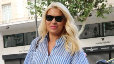 Ελένη Μενεγάκη: Φθινοπωρινή απόδραση μαζί με τον Μάκη Πανταζόπουλο στη Γαλλία