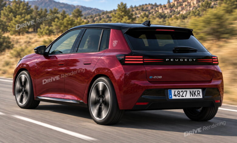 Νέο Peugeot e-208: Αγνώριστο το 2027, μέχρι και στο τιμόνι