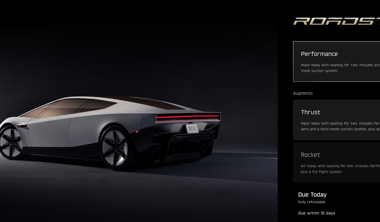 Tesla Roadster: Το πιο βαρετό του είναι το 0-97 km/h σε 0,81” [video]