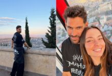 Γιάννης Σπαλιάρας: Τα φιλιά και οι αγκαλιές με τη νέα του σύντροφο, Τάμτα στην Τιφλίδα