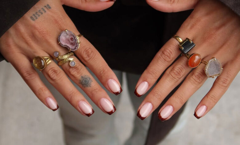 Tortoiseshell Nails: Η τάση της ταρταρούγας είναι το πιο κομψό manicure του φθινοπώρου