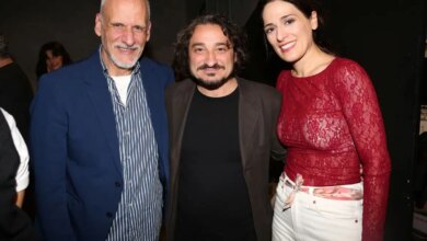 Βασίλης Χαραλαμπόπουλος: Η πρώτη δημόσια εμφάνιση μετά τον χωρισμό από τη Λίνα Πρίντζου
